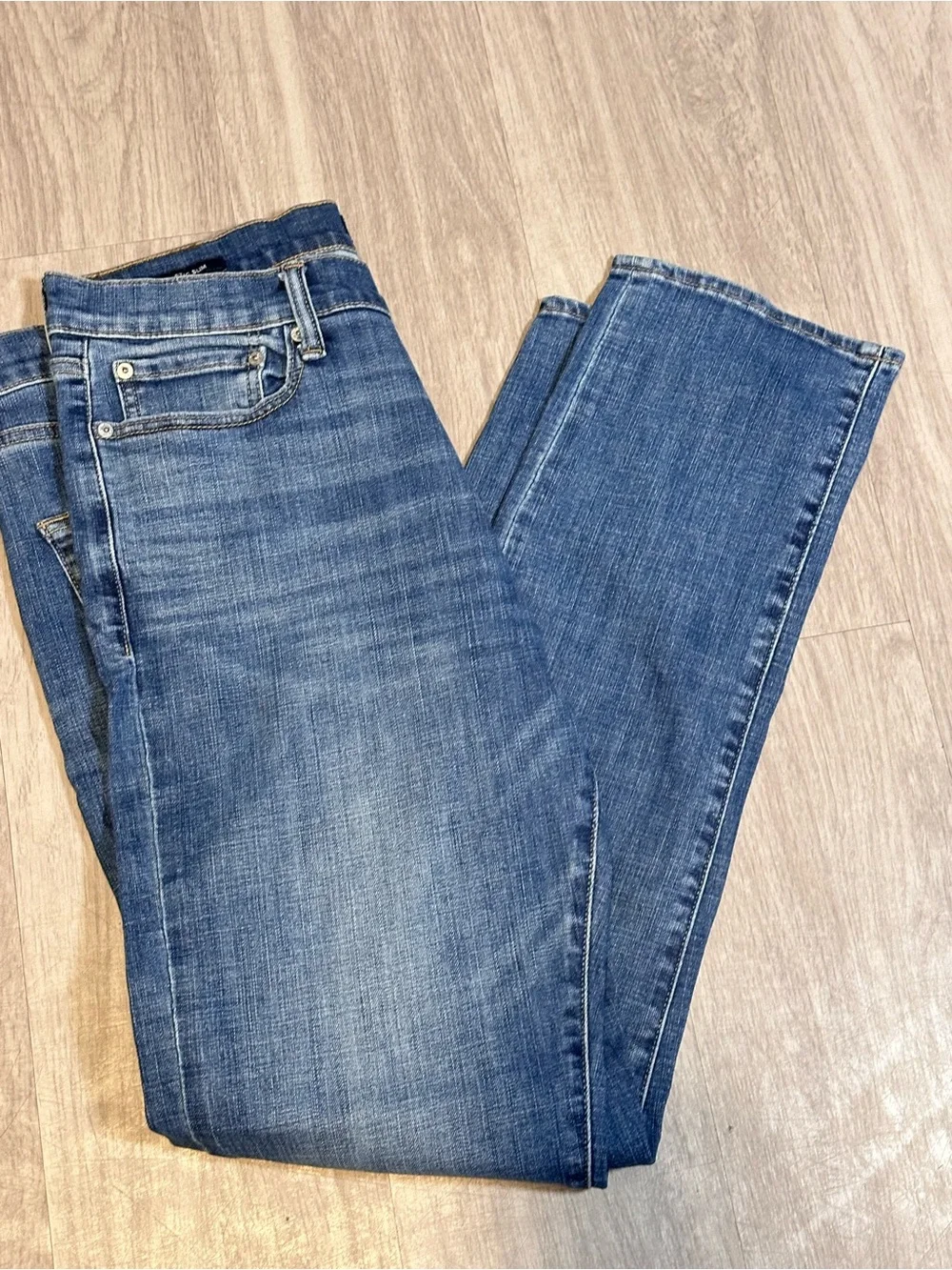 Lucky Brand Jeans Mens 34x34 Blue 410 Athletic Slim Medium Wash